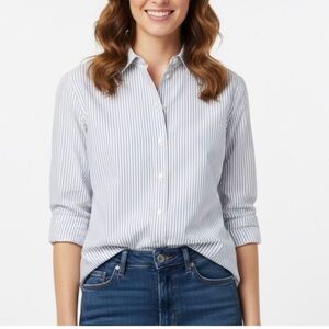 J. McLaughlin Button Down Shirt Size L